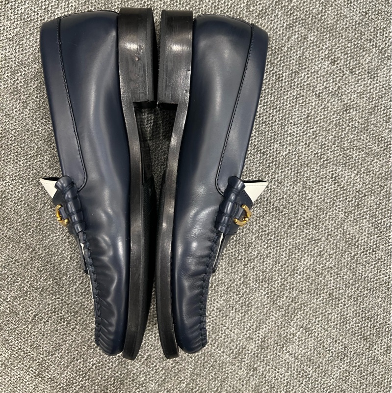 Celine 凱旋門樂福鞋 深藍色-7