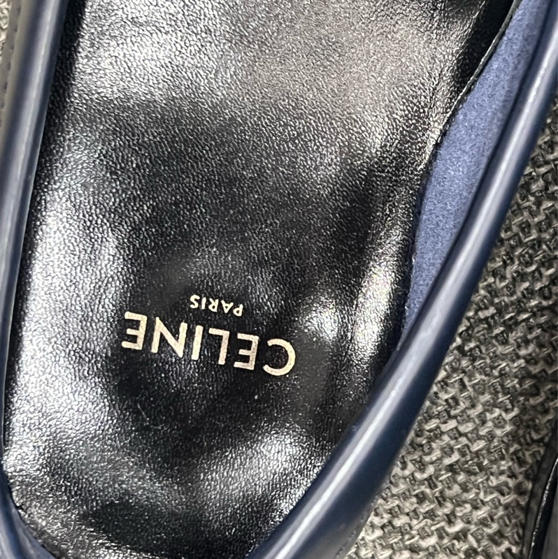 Celine 凱旋門樂福鞋 深藍色-14