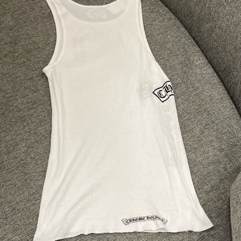 Chrome hearts 白色背心🤍🤍🤍 可當洋裝-14