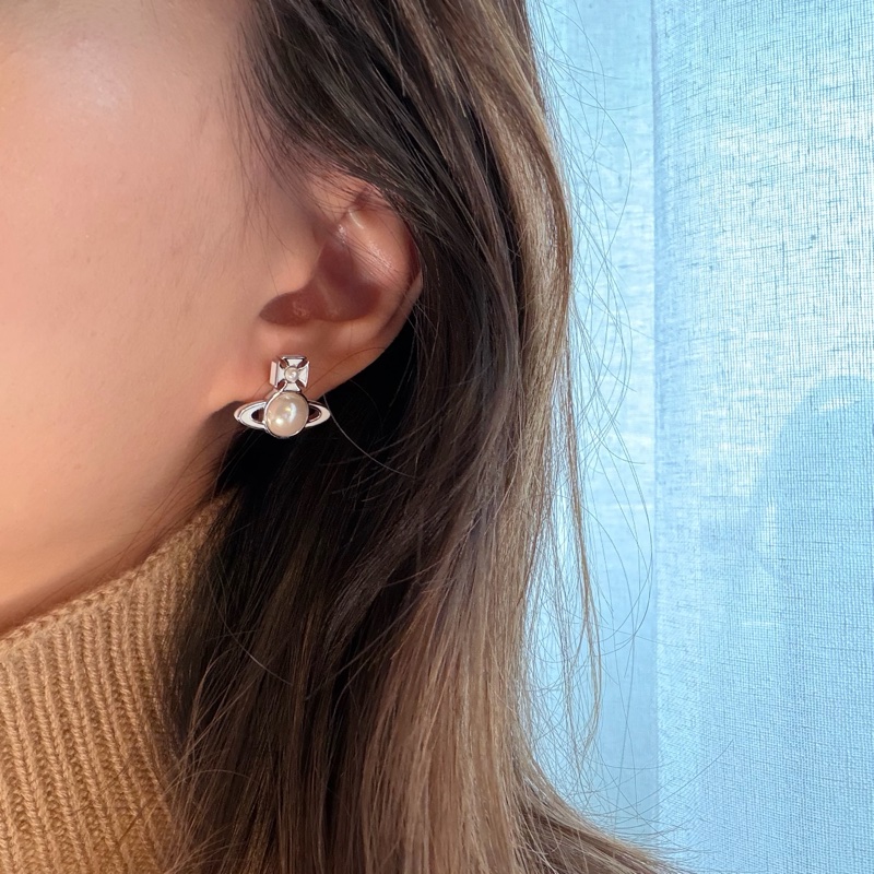 Vivienne Westwood🪐 珍珠耳環Tillya-1