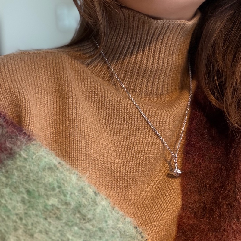 Vivienne Westwood🪐 Mayfair Bas Relief 立體土星項鍊-1