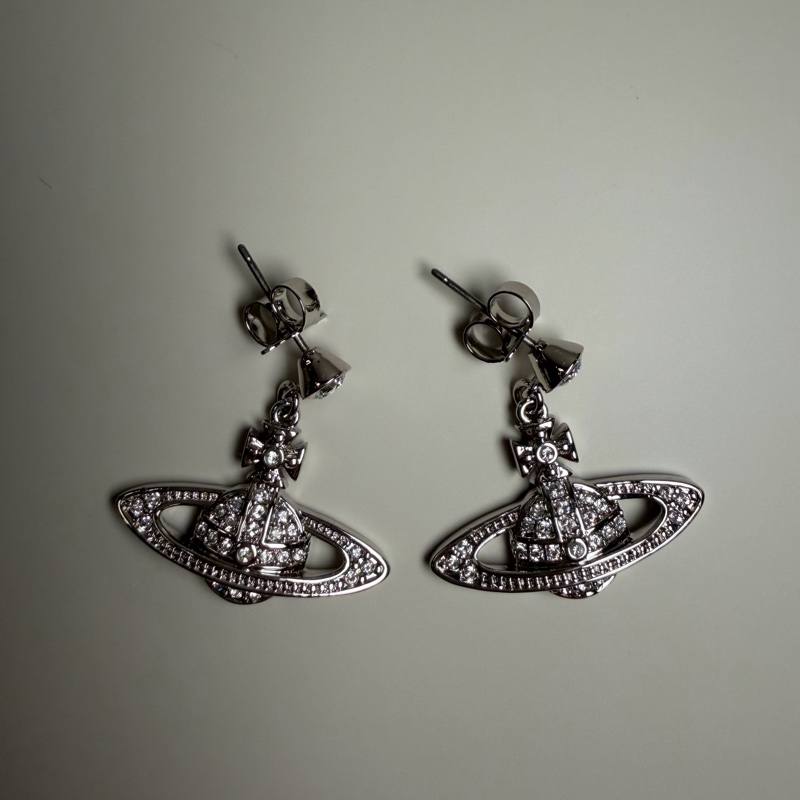 Vivienne Westwood🪐Mini Bas Relief 經典吊墜耳環-5