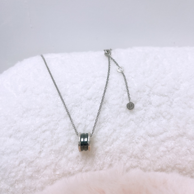 Bvlgari b.zero1 黑銀項鍊慈善款-0