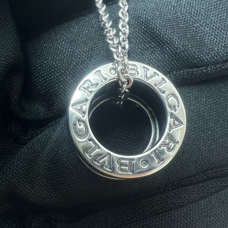 Bvlgari b.zero1 黑銀項鍊慈善款-3