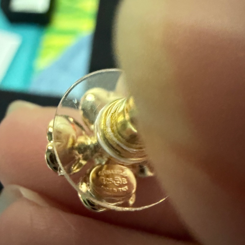 香奈兒。25B三件組小耳環。-5