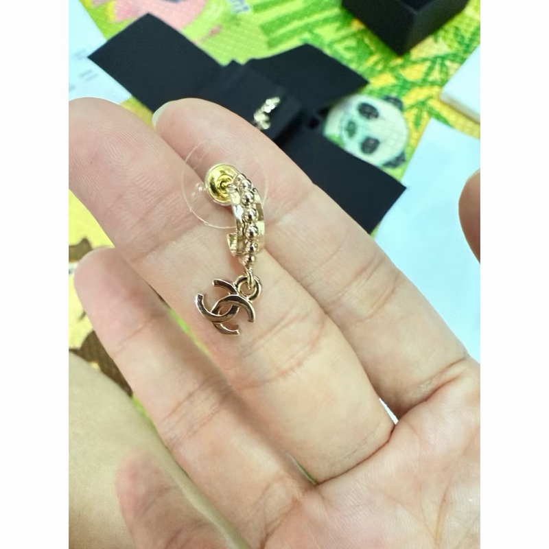 香奈兒。基本款垂釣小耳環-4