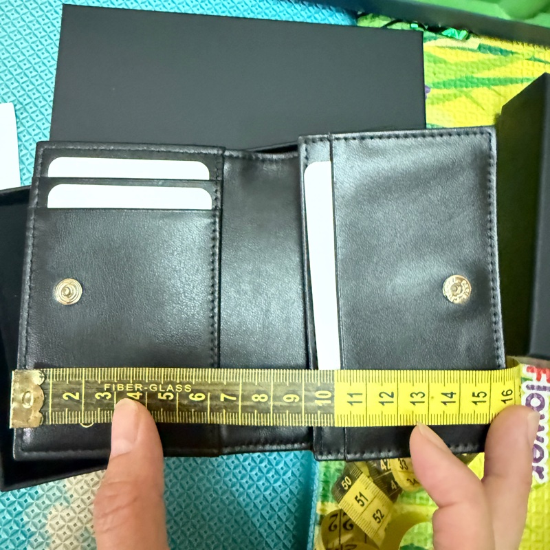 香奈兒。25A復古魚子醬卡包-0