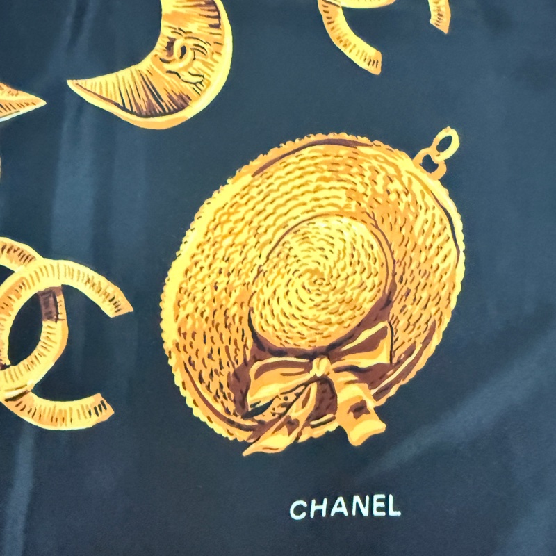 chanel 。香奶奶。經典元素絲巾-2