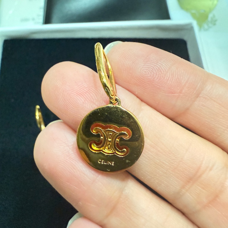 celine .圓圈圈耳環-1