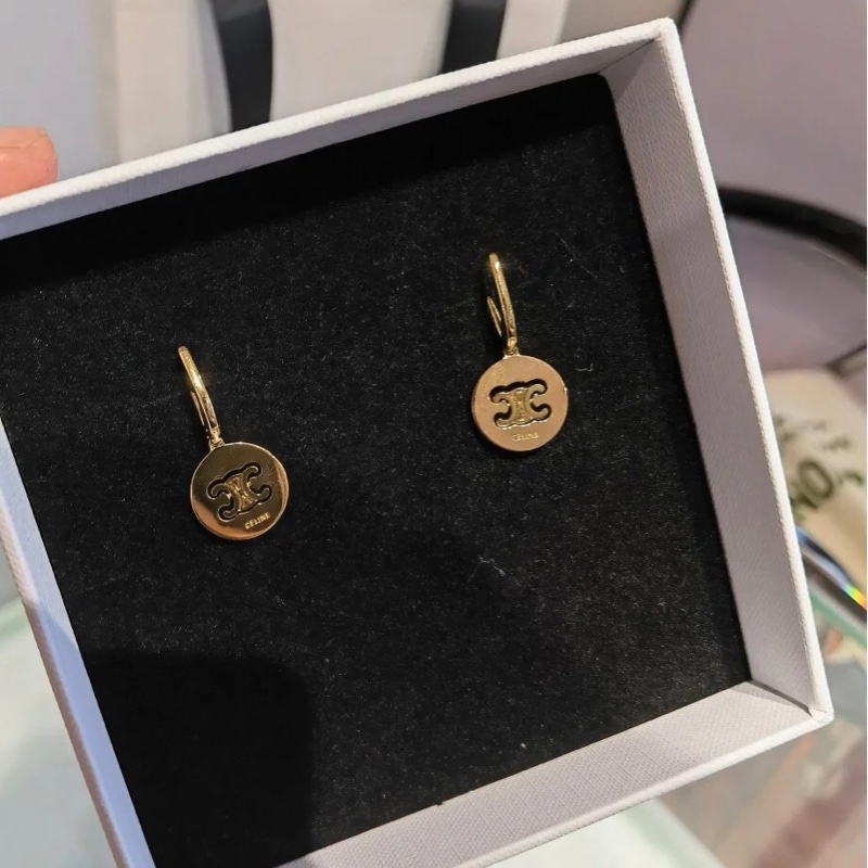 celine .圓圈圈耳環-4