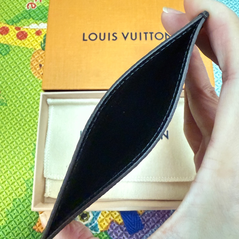 LV雙色名片夾。卡片套。-2