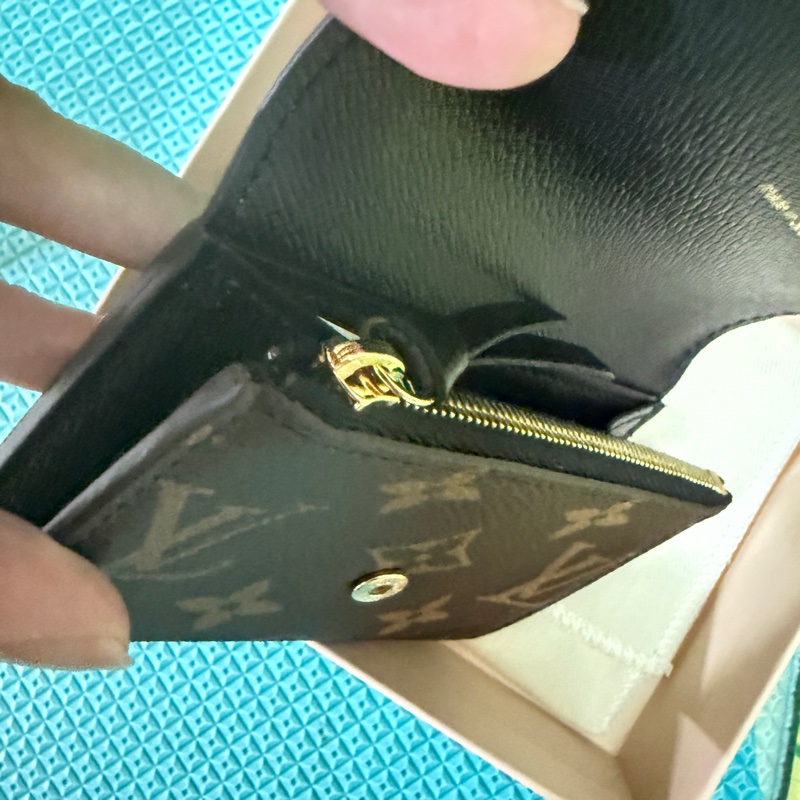 LV。rosalie零錢包。雙色。-7