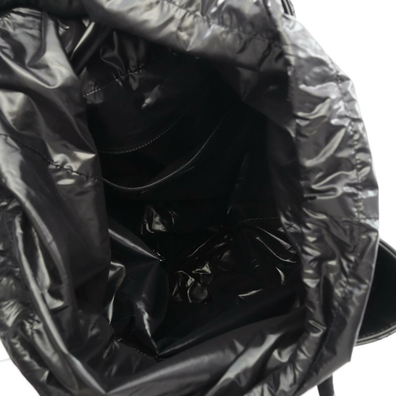 香奈兒羊毛皮革刺繡肩背包，女士，黑色，A57540-2