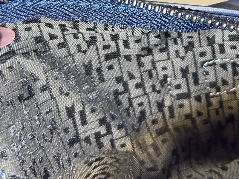 Longchamp Le Pliage Xtra 牛皮斜背包 海軍藍-11