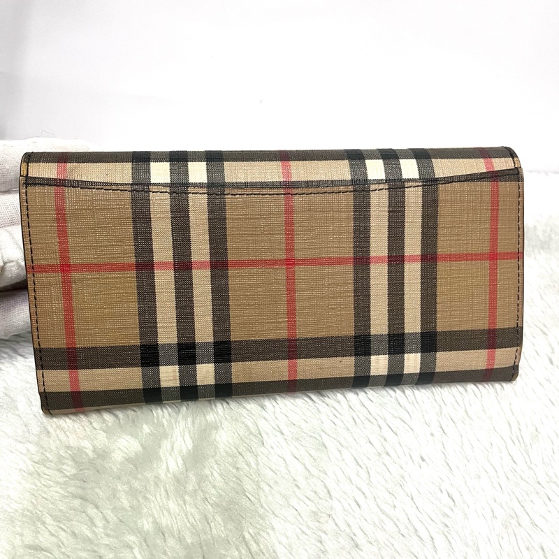 BURBERRY #防刮經典色掀蓋長夾-1