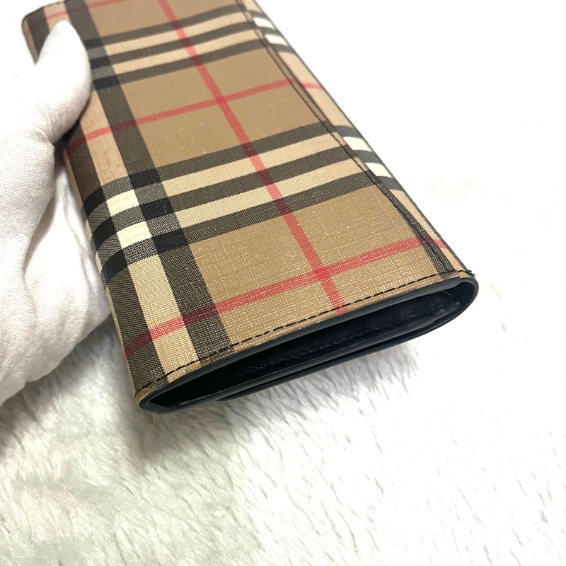 BURBERRY #防刮經典色掀蓋長夾-8