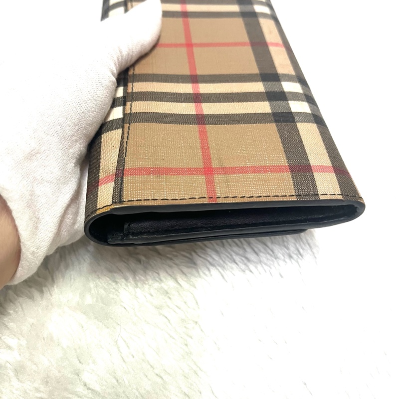BURBERRY #防刮經典色掀蓋長夾-9