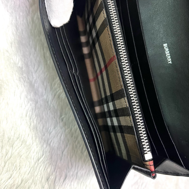 BURBERRY #防刮經典色掀蓋長夾-12