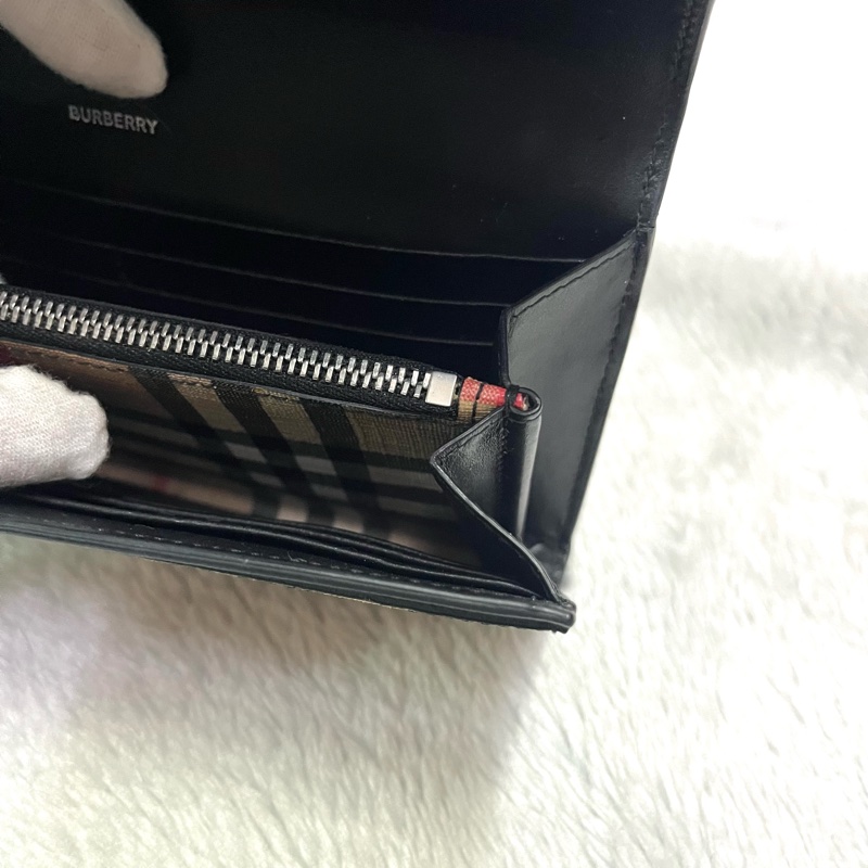 BURBERRY #防刮經典色掀蓋長夾-19