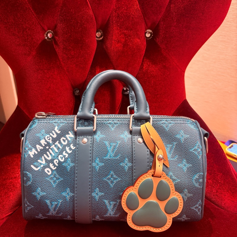 LV Keepall 25 狗狗綠 2024限量款 割愛-2