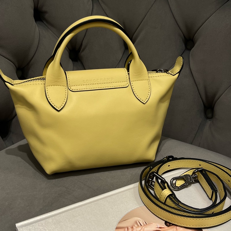 Longchamp LE PLIAGE XTRA 手提/斜背包 XS 小麥黃-1
