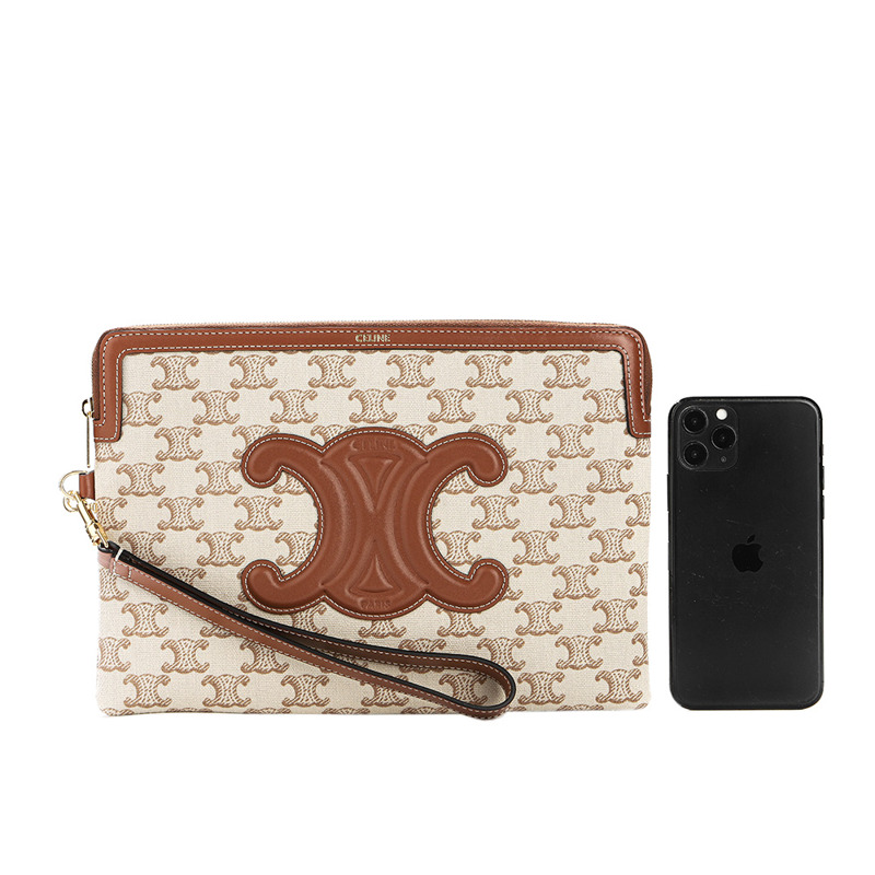 CELINE 25SS 女士三眼手拿包-17