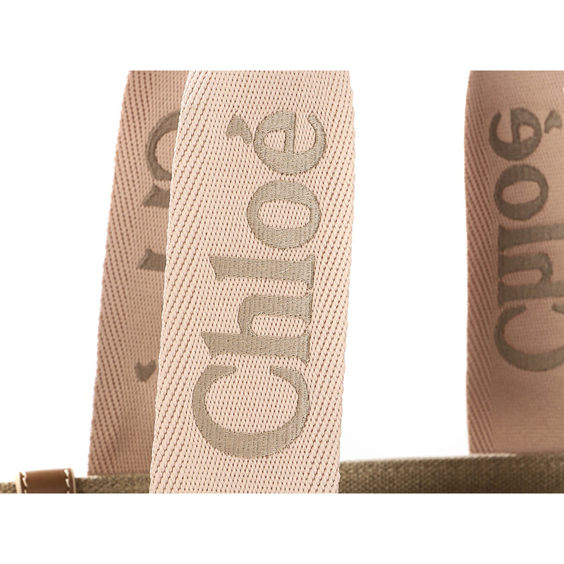 CHLOE 中號 Woody 手提包-10