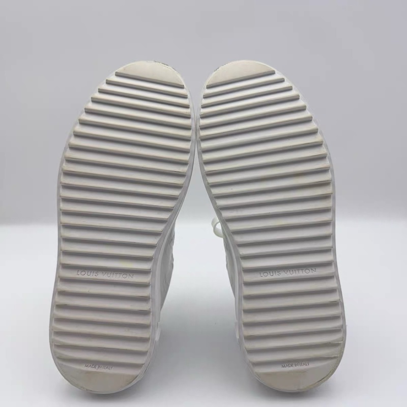 Louis Vuitton LOUIS VUITTON/路易威登 Time Out 白色浮雕 满印板鞋 尺码/35-6