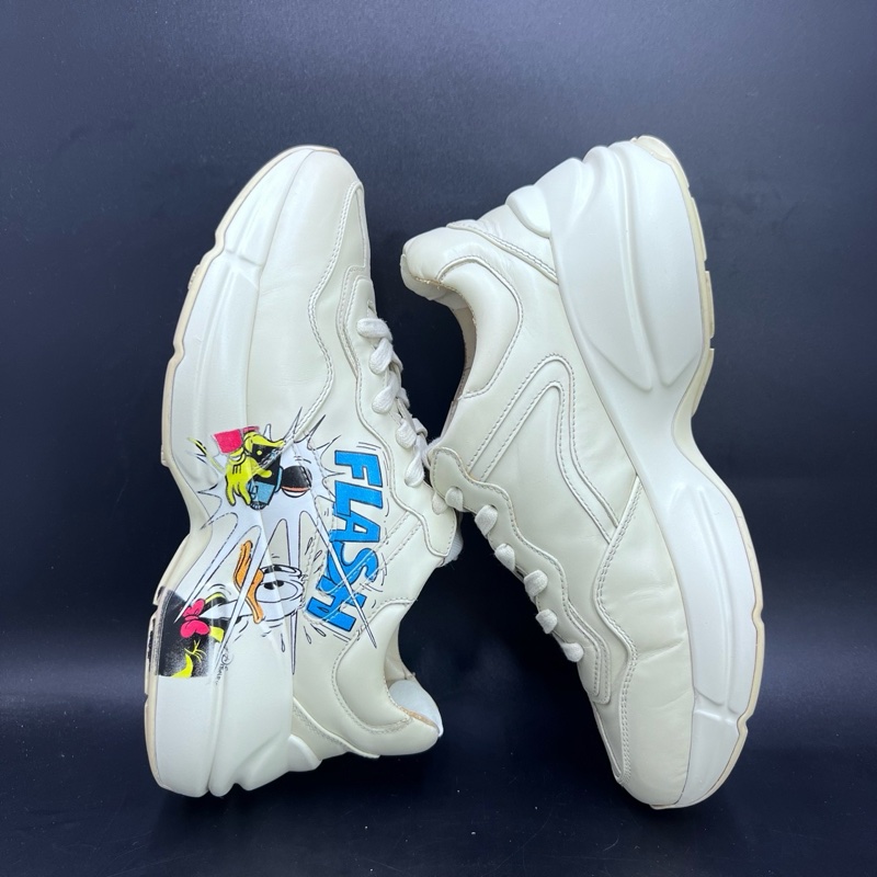 gucci 老爹鞋 唐老鸭 size 37碼 内衬小磨损-6