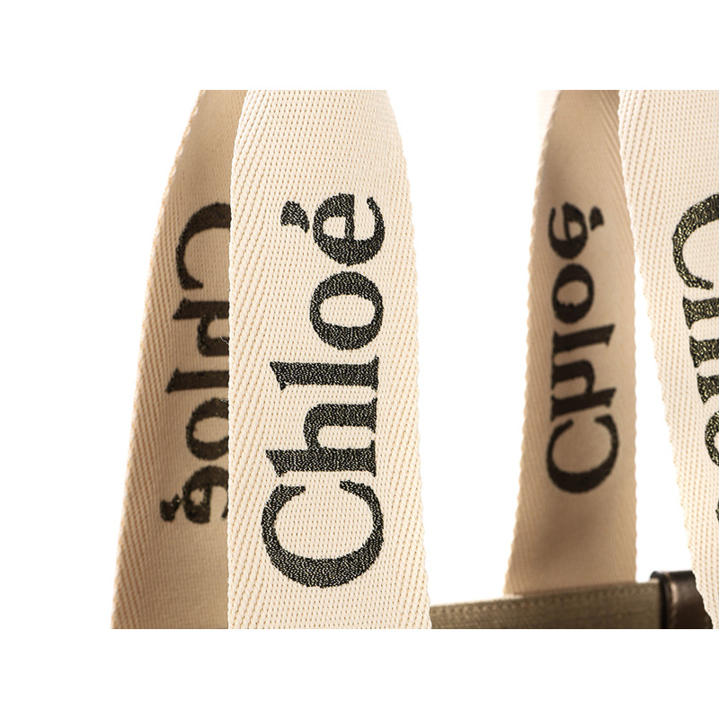 CHLOE 25SS 女士 Woody 手提包 (C25SS383 O81)-10