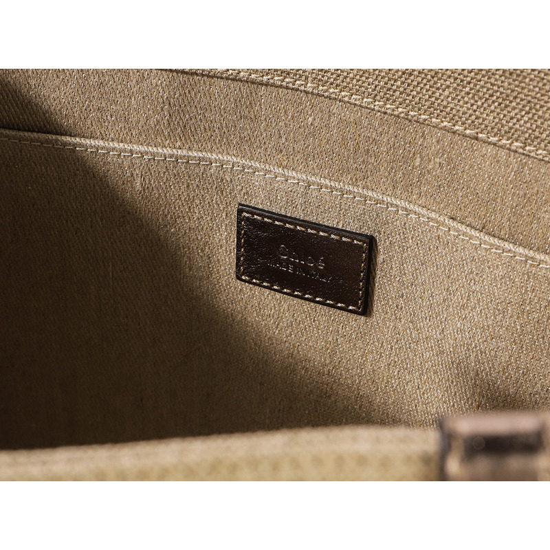 CHLOE 25SS 女士 Woody 手提包 (C25SS383 O81)-14