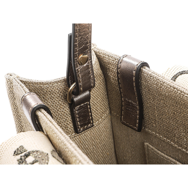 CHLOE 25SS 女士 Woody 手提包 (C25SS397 O81)-11