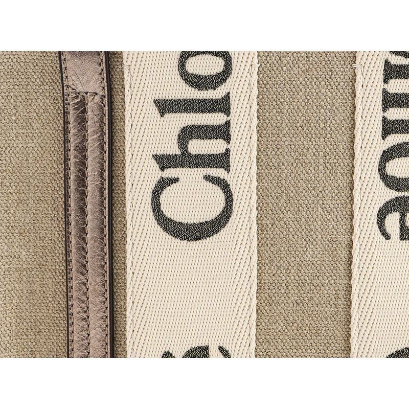 CHLOE 25SS 女士 Woody 手提包 (C25SS397 O81)-14