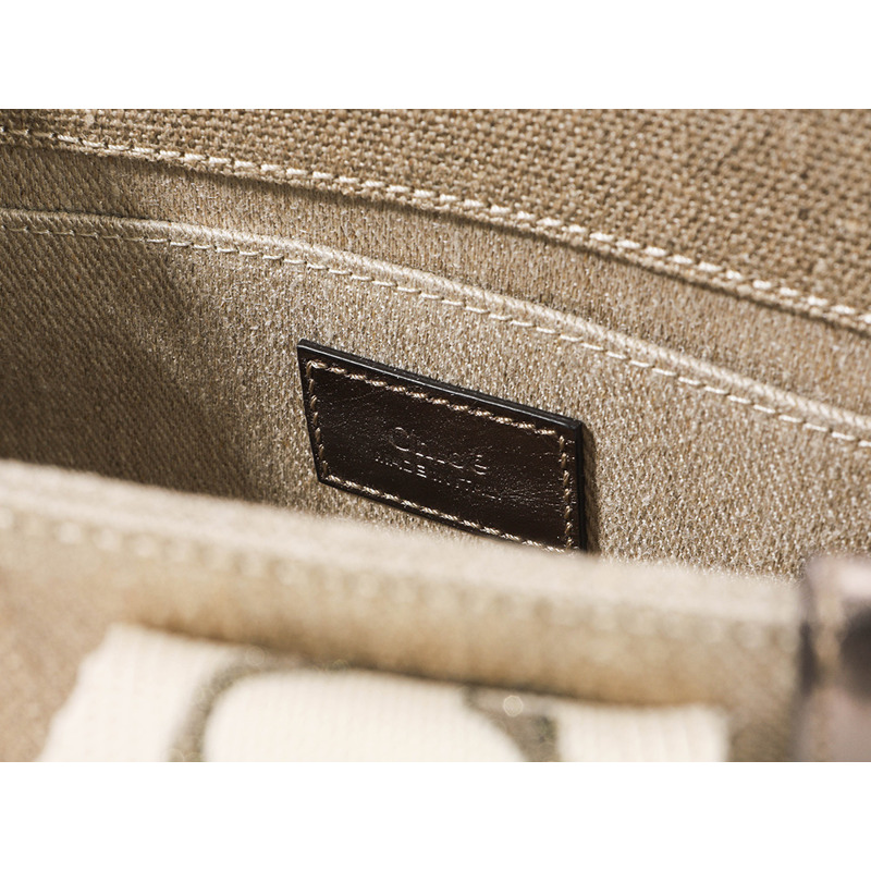 CHLOE 25SS 女士 Woody 手提包 (C25SS397 O81)-16