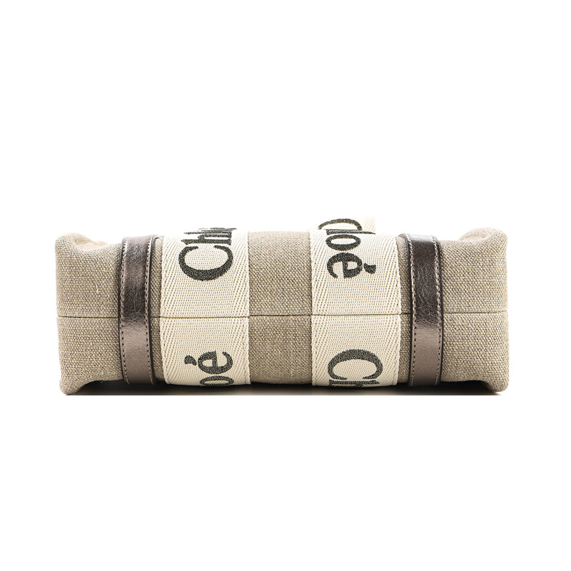 CHLOE 25SS 女士 Woody 手提包 (C25SS397 O81)-8