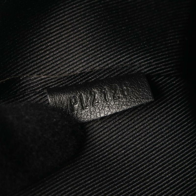 路易威登 Pochette Cosmos 手拿包，塗層帆布和皮革，Monogram Eclipse Glaze 圖案，男士，黑色，M63373-4