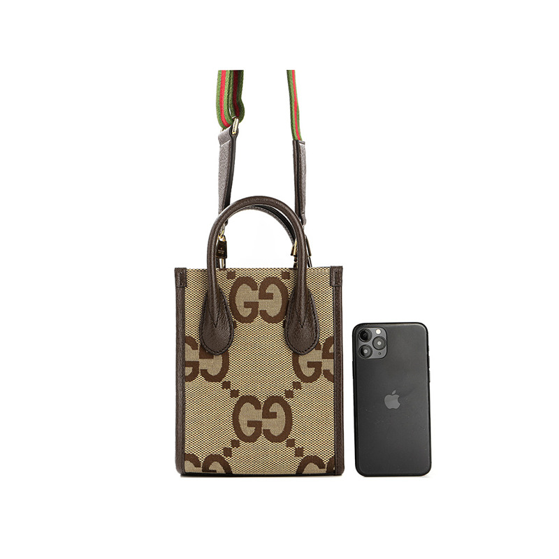 GUCCI 女士超大號 GG 迷你手提包 25SS (699406 UKMDG)-18