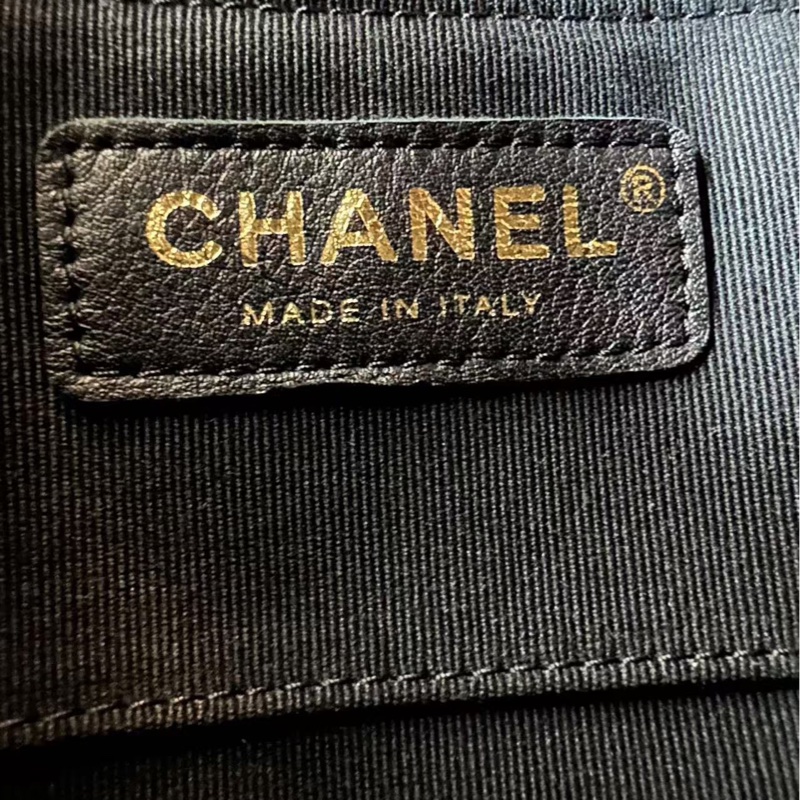 Chanel 22C Shiny Calfskin Black Quilted Small Duma Pockets Drawstring Backpack-13