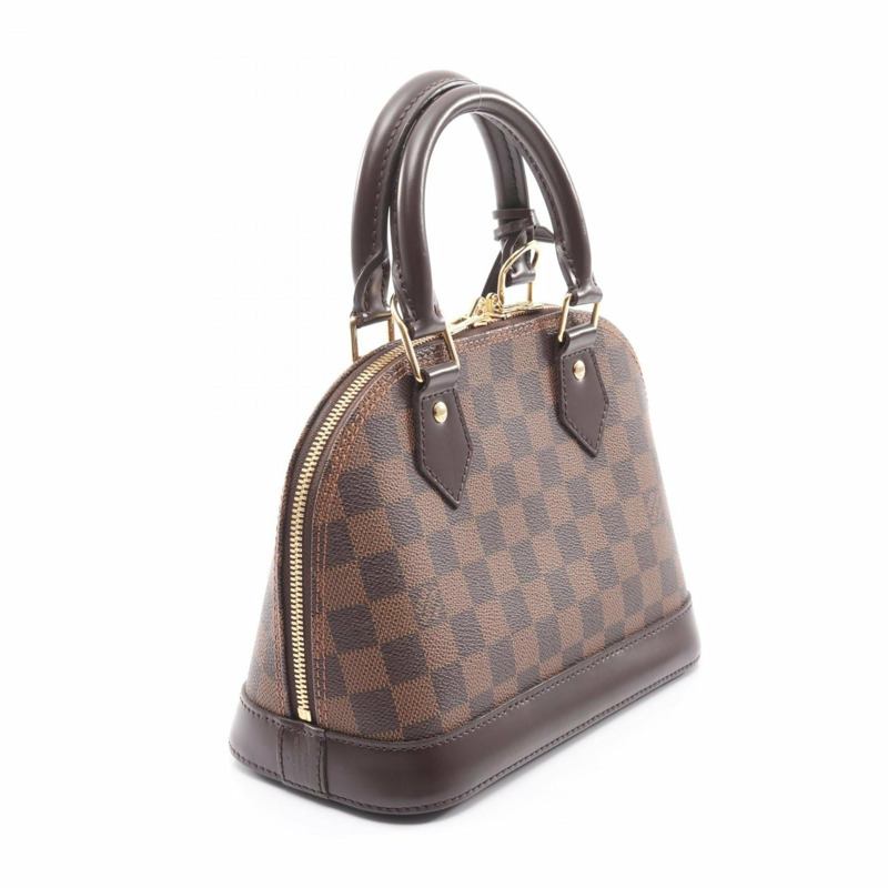 路易威登 Alma BB 手提包,Damier 皮革,女士,棕色,N41221-1