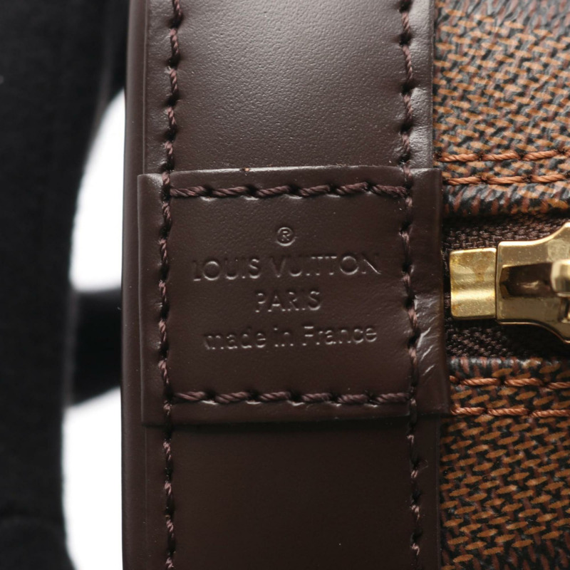 路易威登 Alma BB 手提包,Damier 皮革,女士,棕色,N41221-3