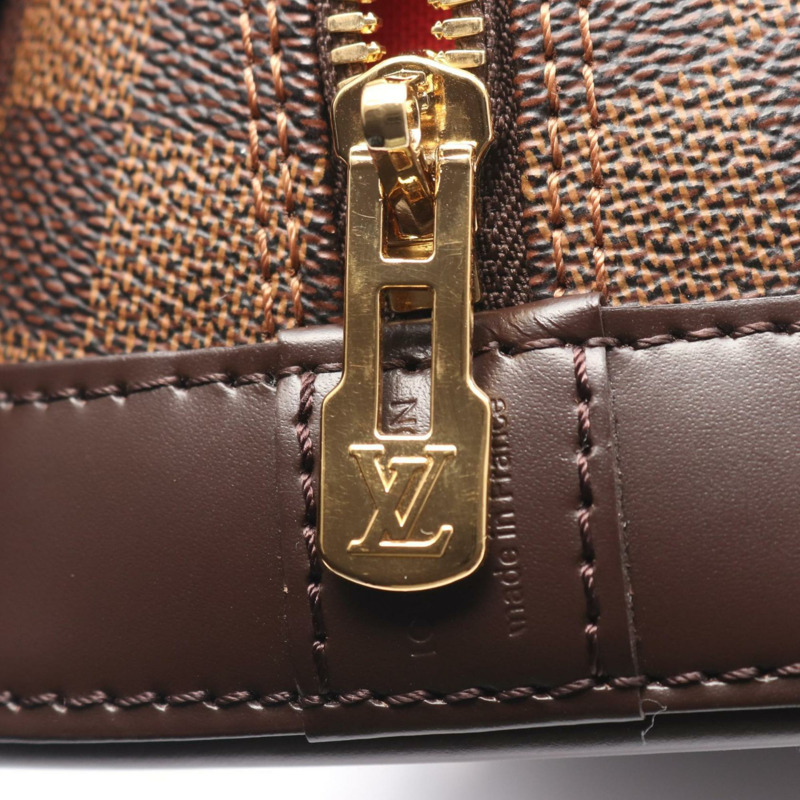 路易威登 Alma BB 手提包,Damier 皮革,女士,棕色,N41221-6