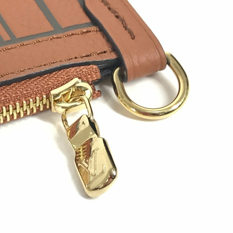 路易威登 M12061 Monogram Neverfull 內外翻轉 MM 手拿包,帶第二個多功能口袋,皮革材質,男女通用,棕褐色,近全新-5