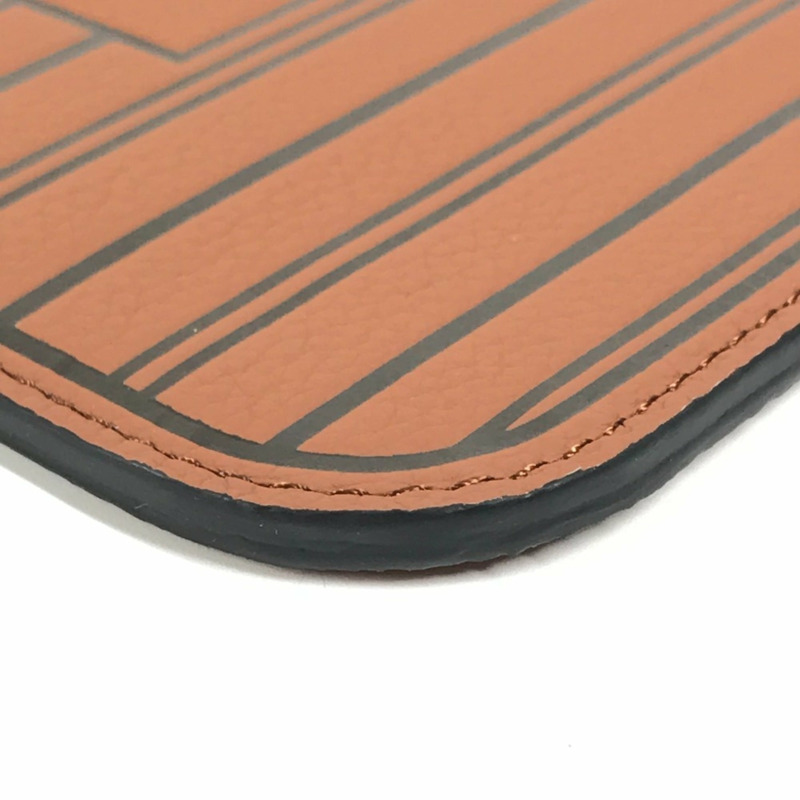 路易威登 M12061 Monogram Neverfull 內外翻轉 MM 手拿包,帶第二個多功能口袋,皮革材質,男女通用,棕褐色,近全新-12