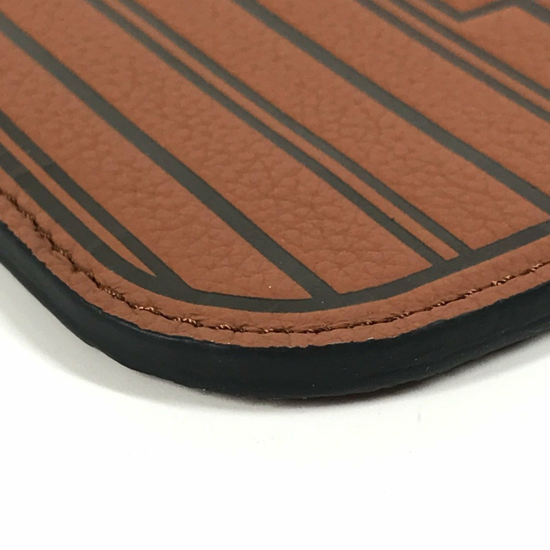 路易威登 M12061 Monogram Neverfull 內外翻轉 MM 手拿包,帶第二個多功能口袋,皮革材質,男女通用,棕褐色,近全新-13