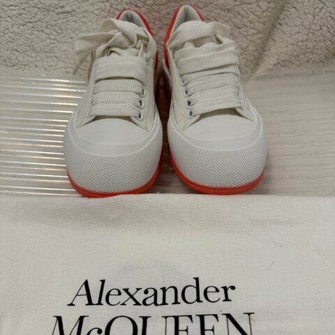 Alexander McQueen 休閒鞋38號 98新配件塵袋