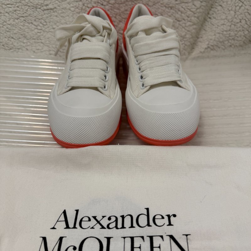 Alexander McQueen 休閒鞋38號 98新配件塵袋-0