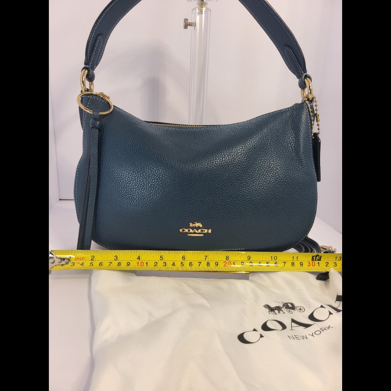 COACH  2way牛皮側背／斜挎包-2