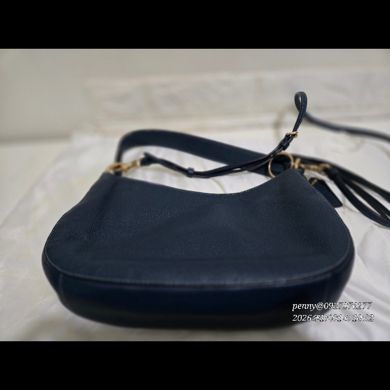 COACH  2way牛皮側背／斜挎包-13