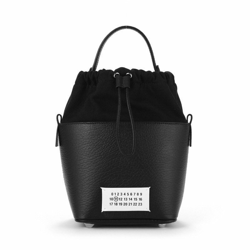 MAISON MARGIELA 縫線紋理小鏈條水桶單肩包-1