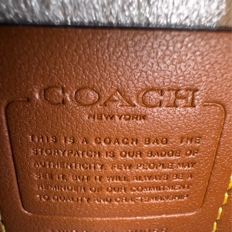 全新Coach Empire Carryall 26 皮革手袋-3